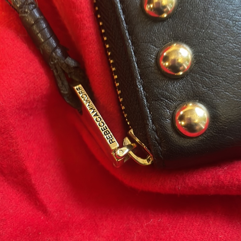 NWOT Rebecca Minkoff Studded Zip Wallet - Picture 2 of 10